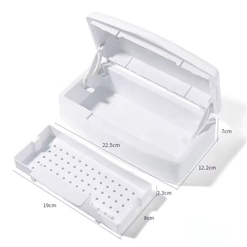 Caja para esterilizar herramientas