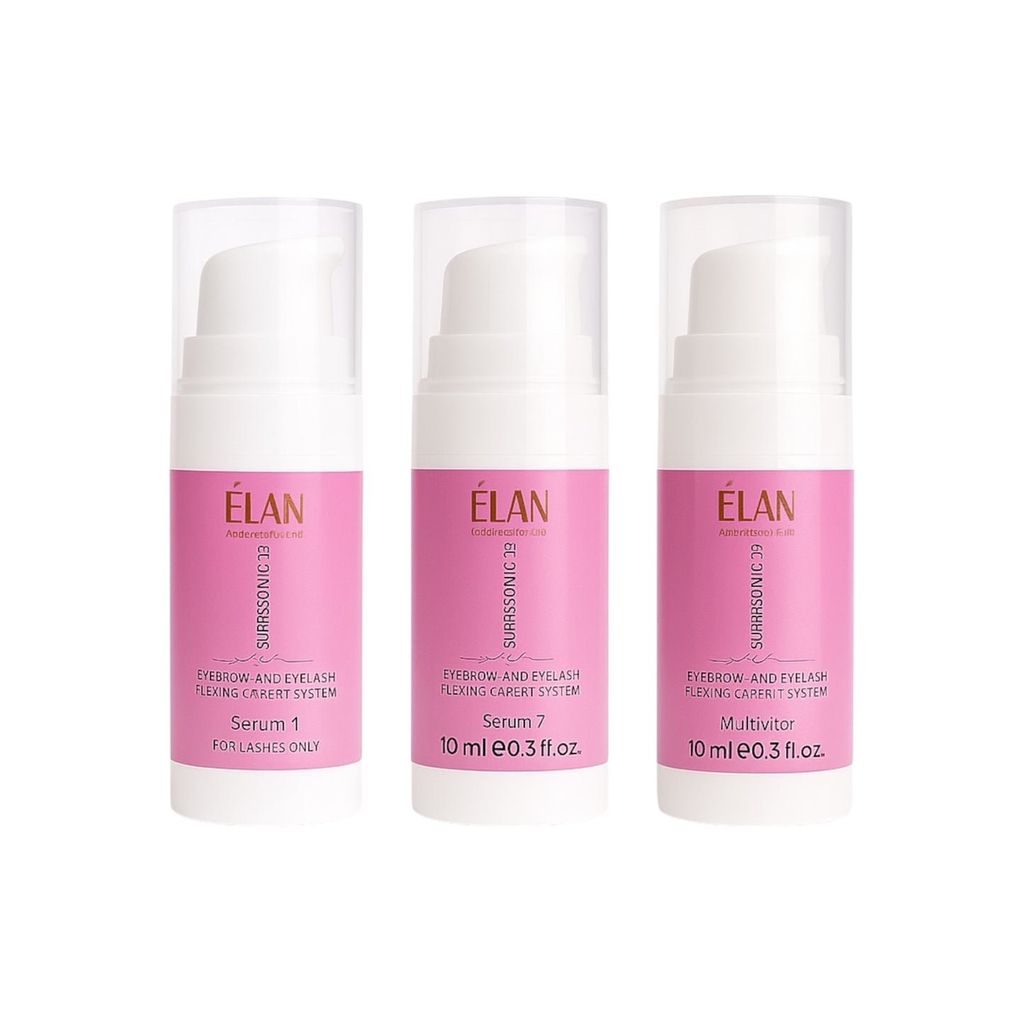 Eyelash flexing system ÉLAN SUPERSONIC 2.0 (Serum 1 pink)
