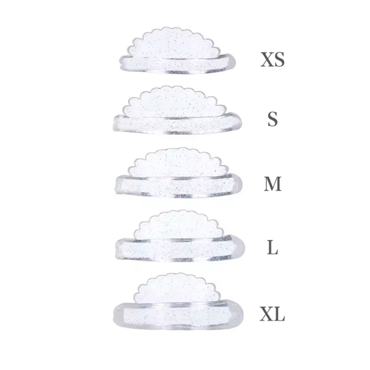Lami pads transparentes 15