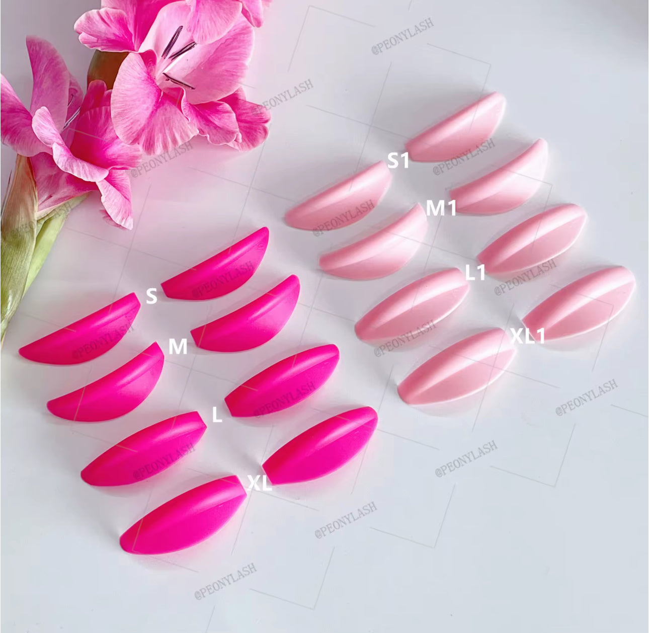 Lami pads rosas 1