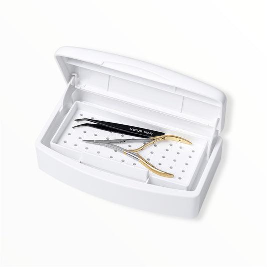 Caja para esterilizar herramientas