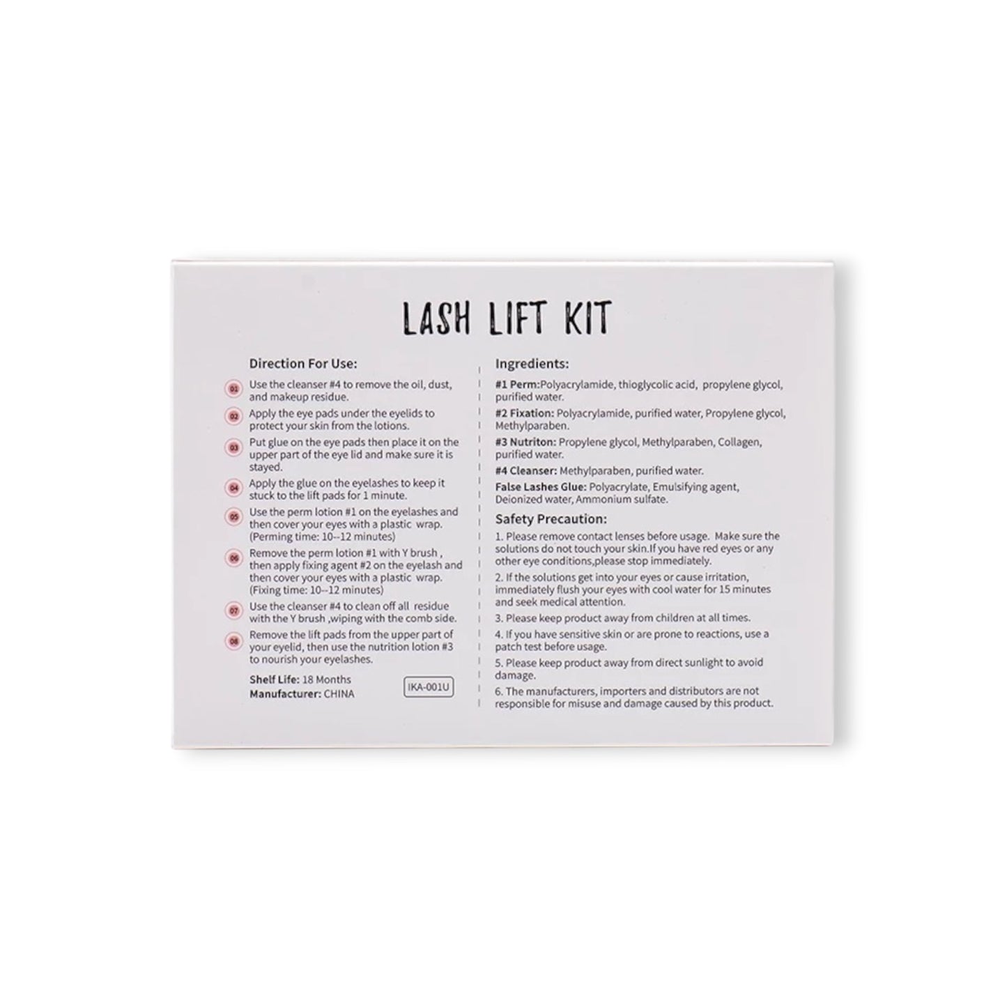 Lash lift ICONSING