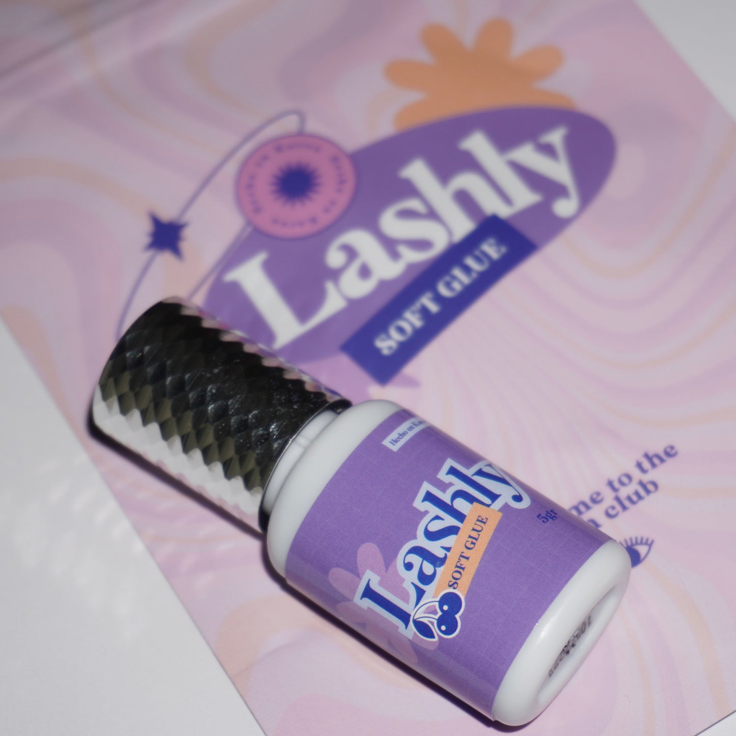 Soft glue Lashly