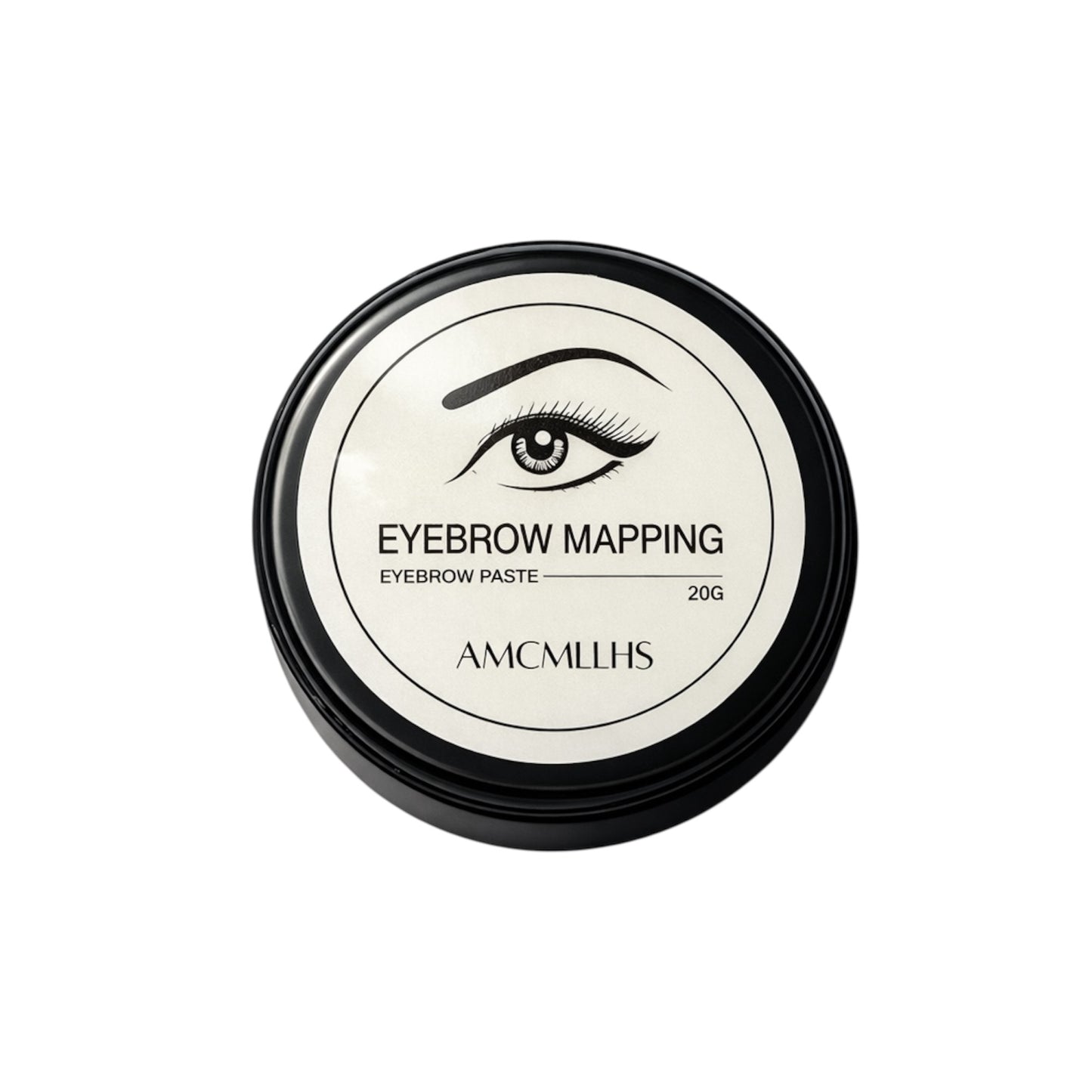 White brow paste