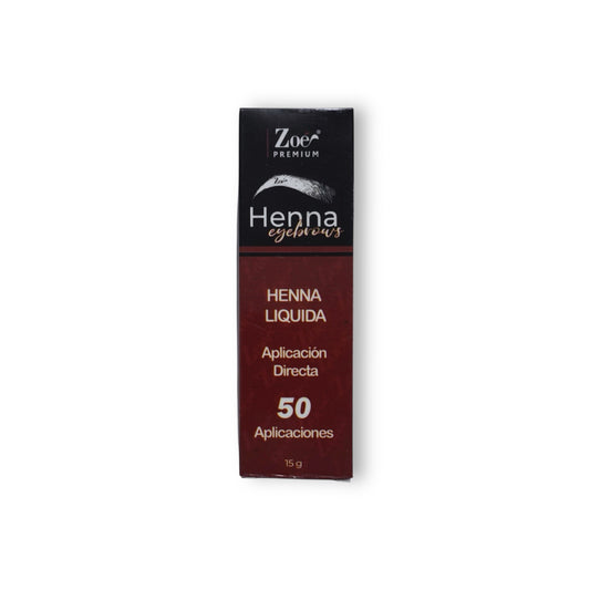 Henna liquida Zoé