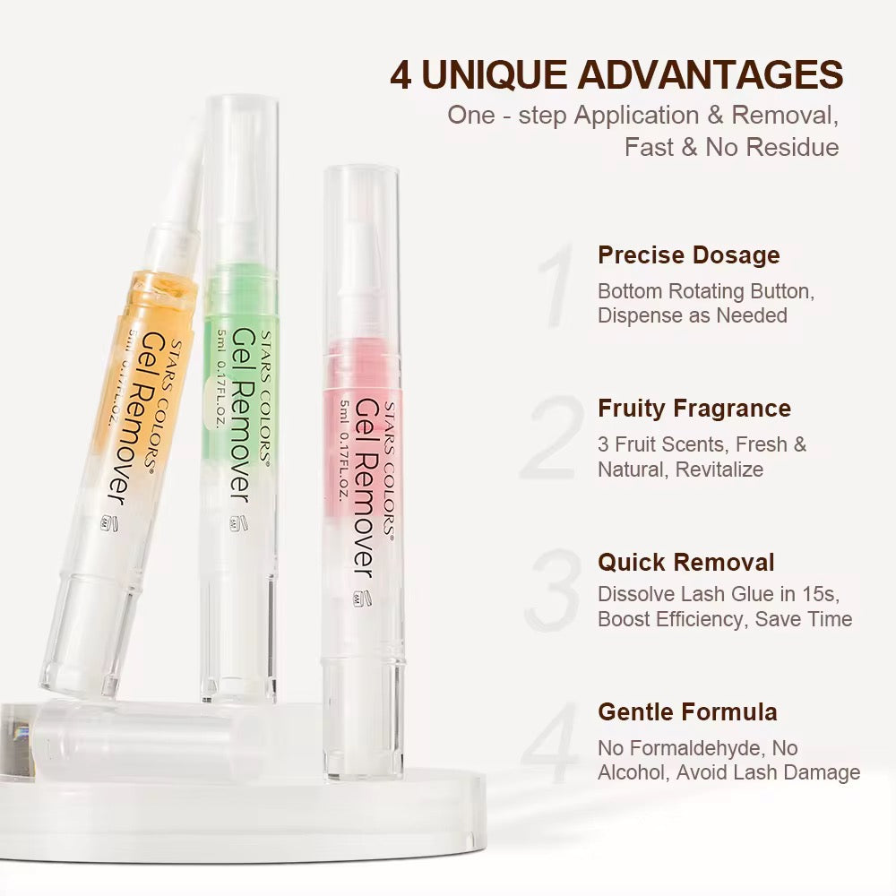 Removedor en gel stars colors