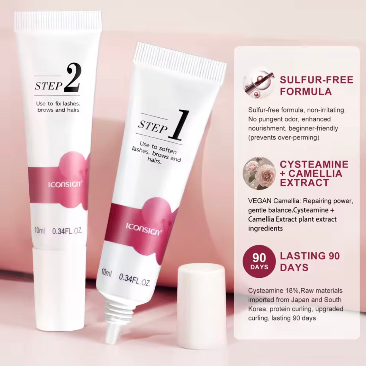 Cysteamine lash lift kit ICONSING