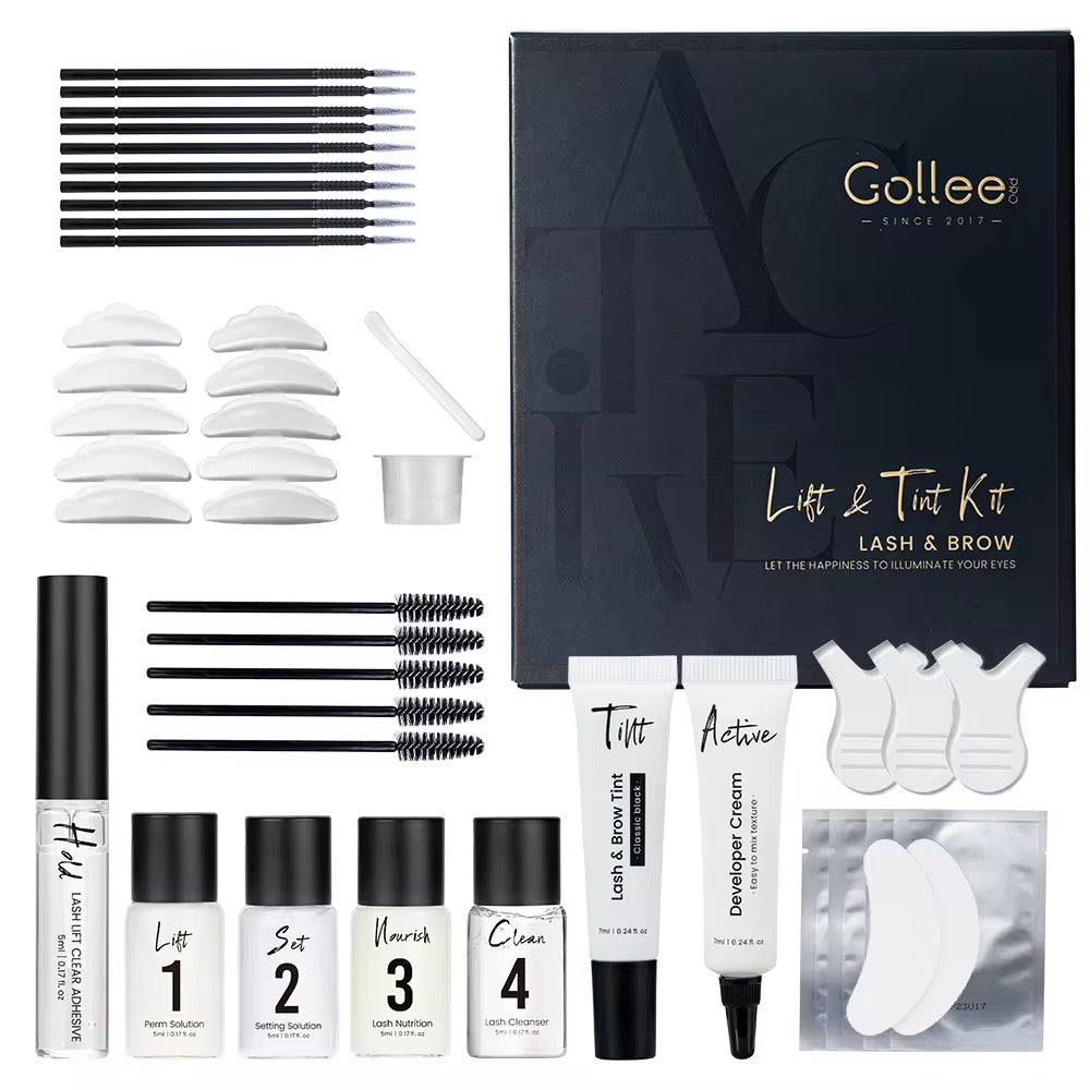Lift & tint kit lash and brow GOLLEE