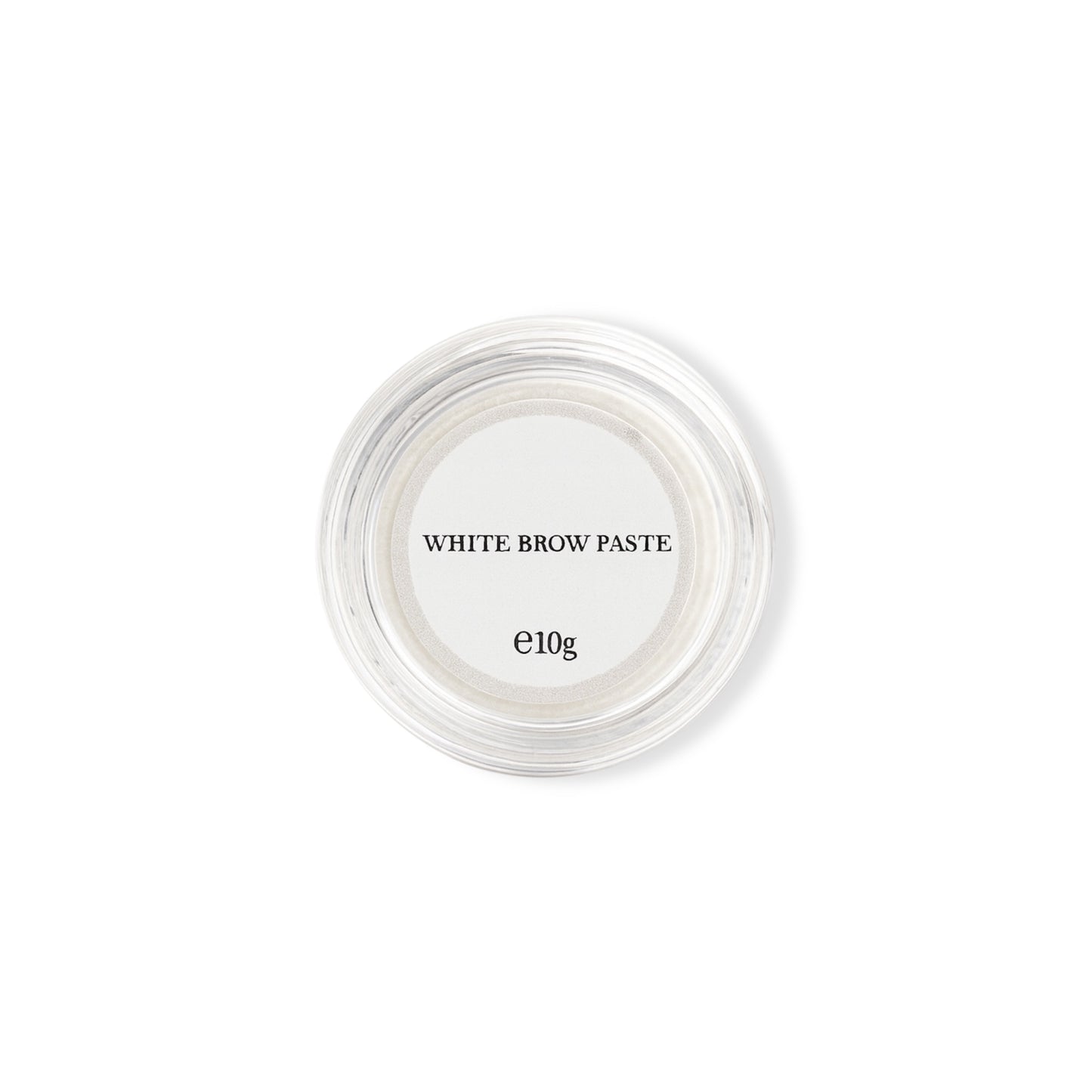 White brow paste