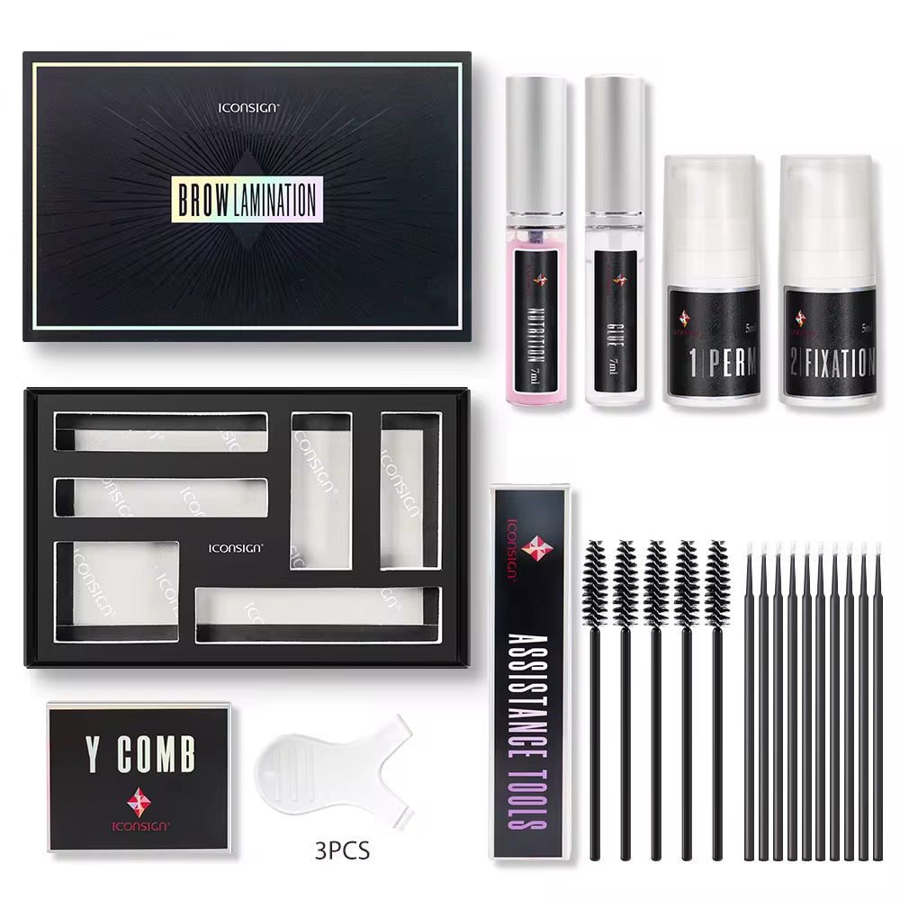 Brow lamination iconsign